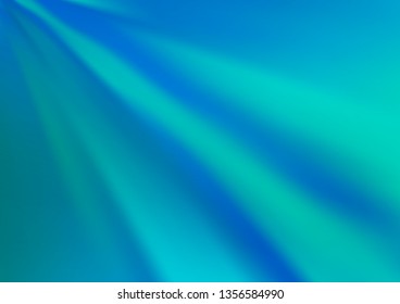 Light BLUE vector blurred bright pattern. An elegant bright illustration with gradient. A completely new template for your design.