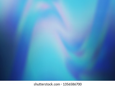 Light BLUE vector blurred bright background. Colorful abstract illustration with gradient. A completely new design for your business.