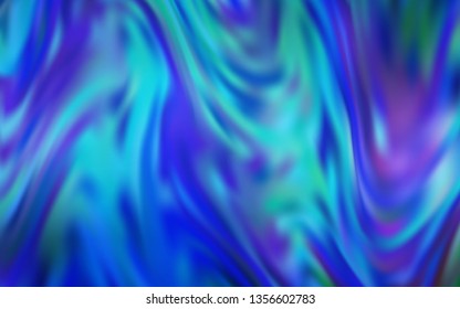 Light BLUE vector blurred bright template. A completely new colored illustration in blur style. The best blurred design for your business.