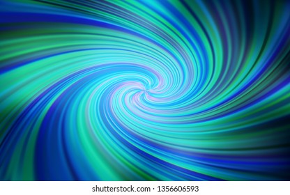 Light BLUE vector blurred bright pattern. Colorful abstract illustration with gradient. New design for your business.