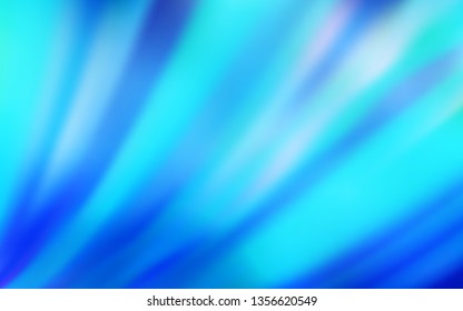 Light BLUE vector blurred bright pattern. Shining colored illustration in smart style. Blurred design for your web site.