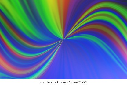 Light BLUE vector blurred bright template. New colored illustration in blur style with gradient. Smart design for your work.