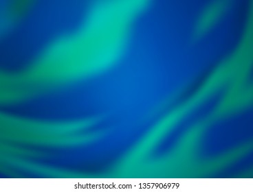 Light BLUE vector blurred bright pattern. Creative illustration in halftone style with gradient. A completely new template for your design.