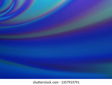Light BLUE vector blurred bright pattern. Colorful illustration in blurry style with gradient. The blurred design can be used for your web site.