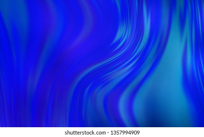 Light BLUE vector blurred bright texture. Shining colored illustration in smart style. Background for designs.