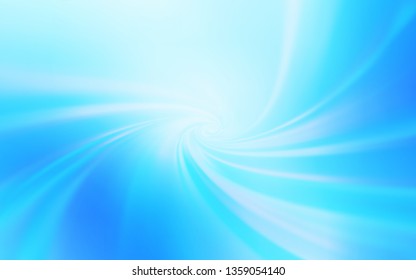 Light BLUE vector blurred bright template. Modern abstract illustration with gradient. Elegant background for a brand book.