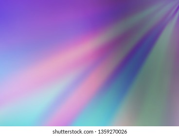 Light BLUE vector blurred bright background. Modern geometrical abstract illustration with gradient. The template can be used for your brand book.
