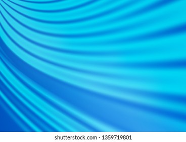 Light BLUE vector blurred bright template. An elegant bright illustration with gradient. The elegant pattern for brand book.