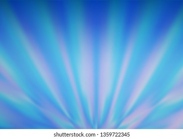 Light BLUE vector blurred bright template. An elegant bright illustration with gradient. Brand new style for your business design.