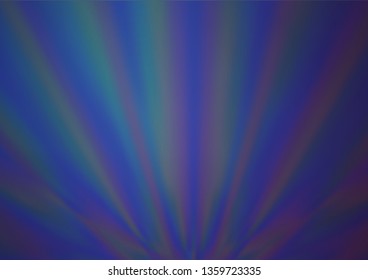 Light BLUE vector blurred bright template. A completely new color illustration in a bokeh style. The elegant pattern for brand book.