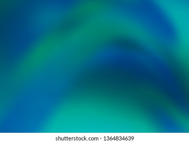 Light BLUE vector blurred bright background. Colorful illustration in abstract style with gradient. A completely new design for your business.