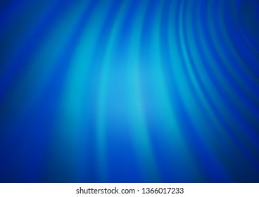 Light BLUE vector blurred bright template. Colorful illustration in blurry style with gradient. Brand new design for your business.