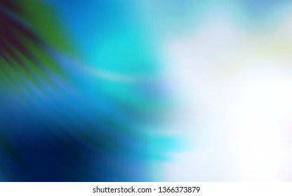 Light BLUE vector blurred bright texture. Colorful abstract illustration with gradient. Smart design for your work.