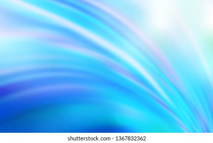Light BLUE vector blurred bright texture. Colorful illustration in abstract style with gradient. Blurred design for your web site.