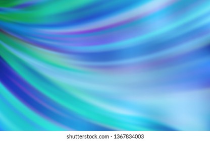 Light BLUE vector blurred bright pattern. An elegant bright illustration with gradient. New style for your business design.