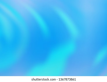 Light BLUE vector blurred bright pattern. An elegant bright illustration with gradient. A completely new template for your design.