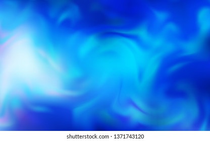 Light BLUE vector blurred bright template. Creative illustration in halftone style with gradient. Elegant background for a brand book.