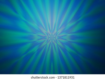 Light BLUE vector blurred bright template. Glitter abstract illustration with an elegant design. The background for your creative designs.