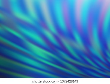 Light BLUE vector blurred bright background. Colorful illustration in abstract style with gradient. Brand new style for your business design.