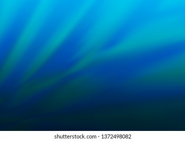 Light BLUE vector blurred bright background. A completely new color illustration in a bokeh style. A new texture for your design.