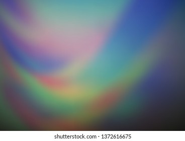 Light BLUE vector blurred bright background. An elegant bright illustration with gradient. A completely new design for your business.