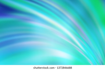 Light BLUE vector blurred bright texture. A completely new colored illustration in blur style. New design for your business.