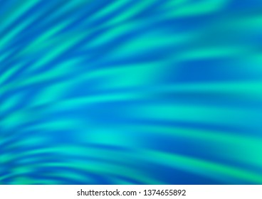 Light BLUE vector blurred bright pattern. An elegant bright illustration with gradient. Brand new design for your business.
