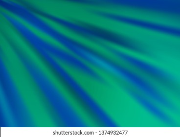 Light BLUE vector blurred bright background. Modern geometrical abstract illustration with gradient. The best blurred design for your business.