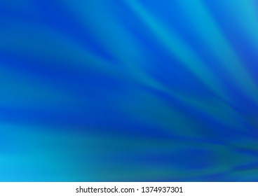 Light BLUE vector blurred bright pattern. A vague abstract illustration with gradient. Brand new design for your business.