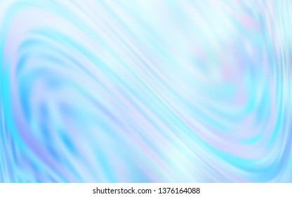 Light BLUE vector blurred bright template. New colored illustration in blur style with gradient. New style design for your brand book.