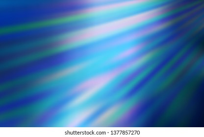 Light BLUE vector blurred bright texture. An elegant bright illustration with gradient. The best blurred design for your business.