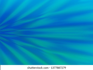 Light BLUE vector blurred bright template. Colorful illustration in abstract style with gradient. A completely new design for your business.