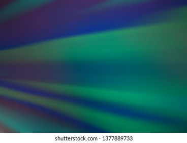 Light BLUE vector blurred bright pattern. An elegant bright illustration with gradient. A completely new template for your design.