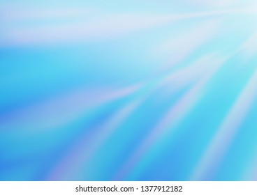 Light BLUE vector blurred bright background. Glitter abstract illustration with an elegant design. The template for backgrounds of cell phones.