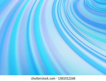 Light BLUE vector blurred bright pattern. A vague abstract illustration with gradient. A completely new template for your design.