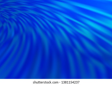 Light BLUE vector blurred bright pattern. A completely new color illustration in a bokeh style. A new texture for your design.