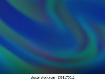 Light BLUE vector blurred bright template. Colorful illustration in blurry style with gradient. Brand new design for your business.