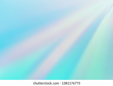 Light BLUE vector blurred bright pattern. Colorful illustration in blurry style with gradient. A completely new design for your business.