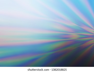 Light BLUE vector blurred bright template. An elegant bright illustration with gradient. The template can be used for your brand book.