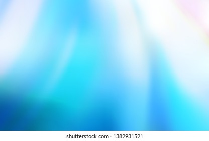 Light BLUE vector blurred bright pattern. Shining colored illustration in smart style. New design for your business.