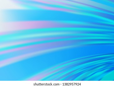 Light BLUE vector blurred bright template. Shining colorful illustration in a Brand new style. The template for backgrounds of cell phones.