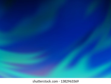Light BLUE vector blurred bright background. A vague abstract illustration with gradient. A completely new template for your design.
