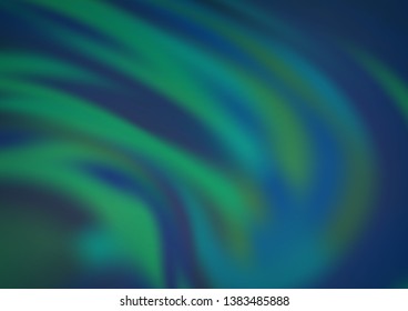Light BLUE vector blurred bright background. Colorful illustration in blurry style with gradient. Brand new design for your business.