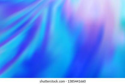 Light BLUE vector blurred bright template. Colorful illustration in abstract style with gradient. New way of your design.
