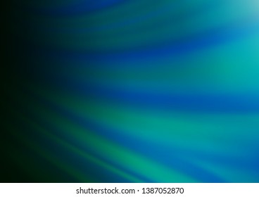 Light BLUE vector blurred bright pattern. A vague abstract illustration with gradient. A completely new template for your design.