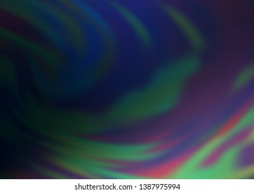 Light BLUE vector blurred bright pattern. Colorful abstract illustration with gradient. Brand new style for your business design.