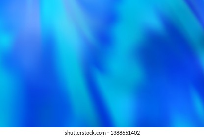 Light BLUE vector blurred bright pattern. An elegant bright illustration with gradient. New design for your business.