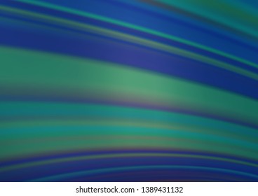 Light BLUE vector blurred bright background. Creative illustration in halftone style with gradient. A completely new template for your design.