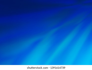 Light BLUE vector blurred bright pattern. An elegant bright illustration with gradient. The best blurred design for your business.