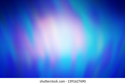 Light BLUE vector blurred bright pattern. Abstract colorful illustration with gradient. Elegant background for a brand book.